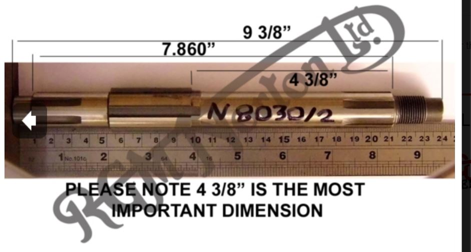 mainshaft